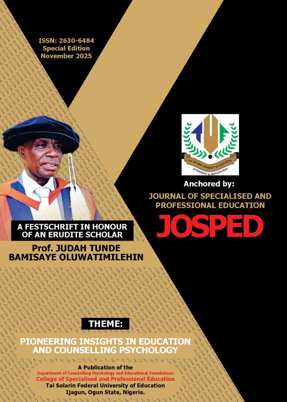 					View 2025: PIONEERING INSIGHTS IN EDUCATION AND COUNSELLING PSYCHOLOGY
				